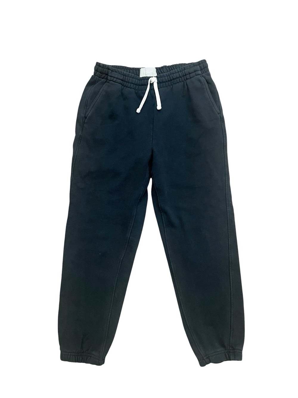 Everlane Black Women's Drawstring Joggers Organic Cotton S